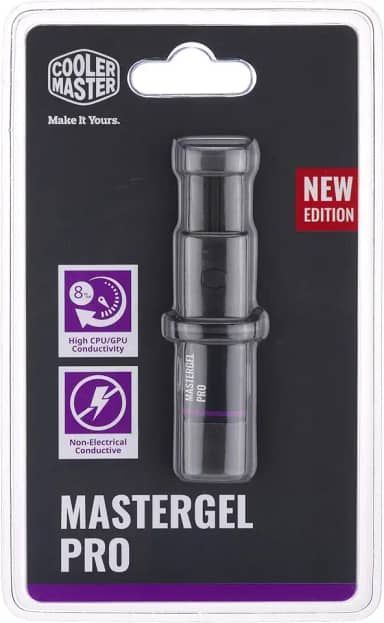 Pasta Térmica Cooler Master MasterGel Pro, 4g, 1.5ml, Cinza, 8 W/m-K