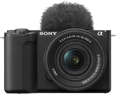 Sony Alpha ZV-E10 II K | Câmera de vídeo com lente intercambiável sem espelho APS-C com kit de zoom de potência de 16-50 mm f/3,5-5,6
