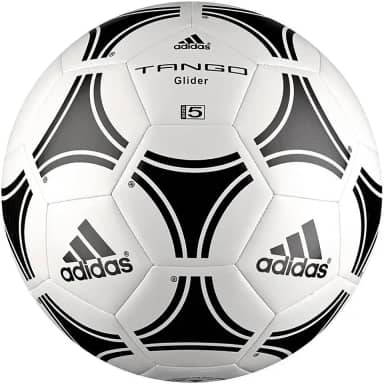 Adidas Bola de futebol TANGO, branca/preta, 5