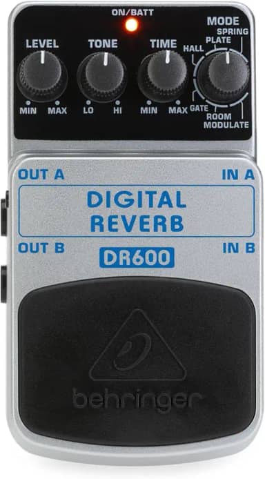 Behringer DR600 Pedal para Guitarra com Reverb