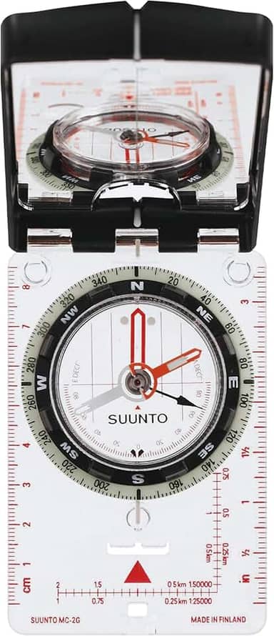 SUUNTO Bússola MC-2: Bússola de primeira linha para profissionais e caminhantes sérios
