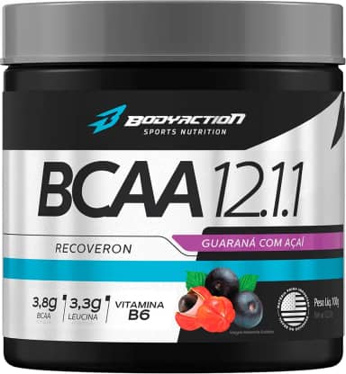 Bcaa 12.1.1 Recoveron (100g) Sabor Guaraná com açaí Bodyaction