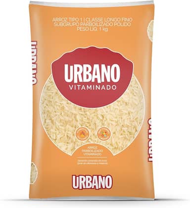Urbano, Arroz Parboilizado Vitaminado - 1kg