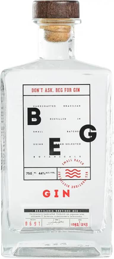 Gin, Beg, 750 ml, Pacote de 1