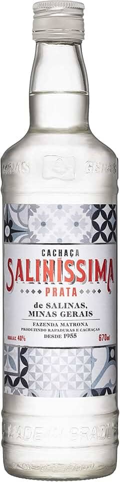 Saliníssima Cachaça Salinissima Prata 670Ml