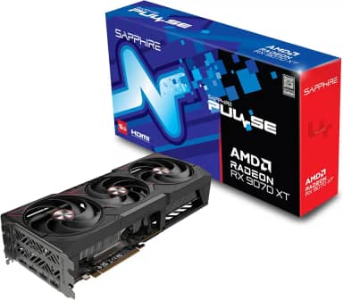Sapphire Placa gráfica para jogos Pulse AMD Radeon™ RX 9070 XT com 16GB GDDR6, AMD RDNA 4