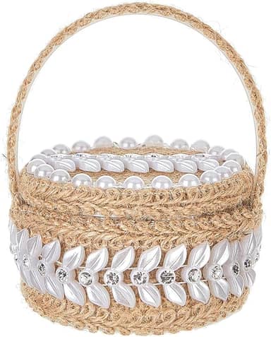 UGPLM Caixa de alianças de casamento, estojo de lembranças multiuso para lembrancinhas de casamento, 2 compartimentos para anéis, eventos, aniversários,