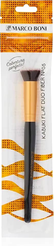 Marco Boni Kabuki Flat Duo Fiber Profissional Nº 05 1304 Preto 1 Unidade