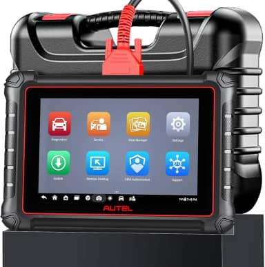 Autel Scanner bidirecional MaxiCOM MK900, novo scanner Autel de MK808S MX808S MK808Z, modo de serviço 40+ OBD2, ferramenta de digitalização de todos os sistemas para carro, impressão WiFi, DoIP CAN FD