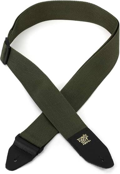 Alça para guitarra Ernie Ball PolyPro P04048, Olive