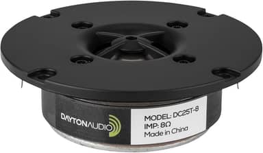 Dayton Audio _ Tweeter cúpula de titânio DC25T-8 25 mm 8ƒ¶ BSDA005