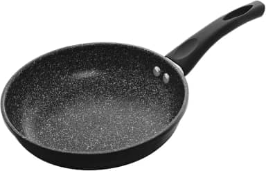 LYOR - Frigideira de Indução em Alumínio com Revestimento Cerâmico Granilite Preta 24cm