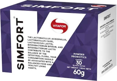 Probióticos - Simfort 30 sachês Vitafor