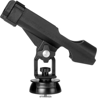 KEMIMOTO Suporte Para Vara De Pesca De Caiaque, Suporte Para Varas De Barco De Pesca Com Parafuso Em Forma De T Montado No Trilho Ou Caiaque, Canoa, Barco De Pesca, Suporte Para Vara De Pesca De Caiaq