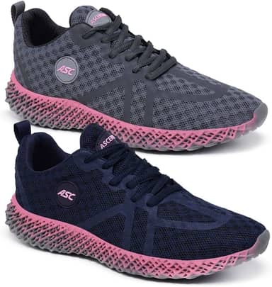 Kit 2 Pares Tênis Ortopédico Feminino Ascension – Conforto, Estilo e Leveza para Caminhar Bem Todos os Dias