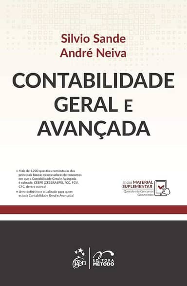 Contabilidade Geral e Avançada - 1ª Edição 2021