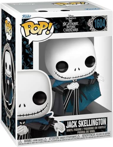 Funko Pop! Vinil: O Estranho Mundo Antes do Natal - Costura Jack Skellington Jack - TNBC - Boneco colecionável de vinil - Ideia de presente - Mercadoria oficial - Brinquedos para crianças e adultos
