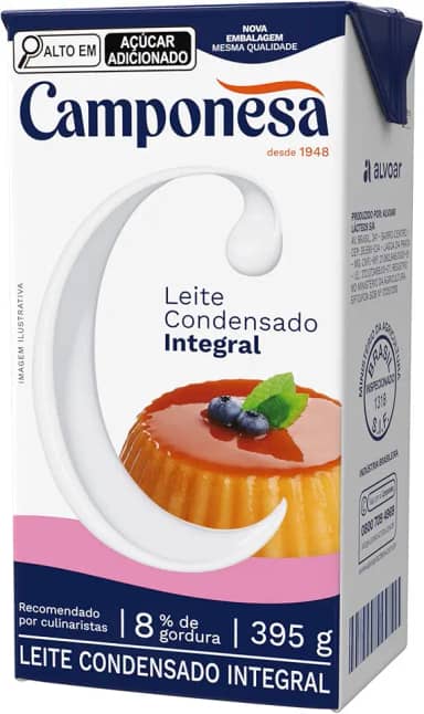 Camponesa - Leite Condensado Integral 395g