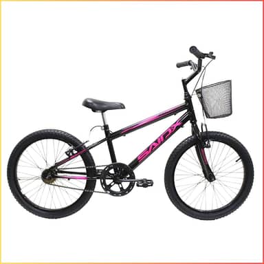 Bicicleta Aro 20 Infantil Saidx Premium Bike Freios V Brake Aro em Alumínio Feminina e Masculina