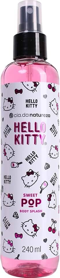 Cia Da Natureza - Body Splash Cia Da Natureza 240Ml Hello Kitty Sweet Pop