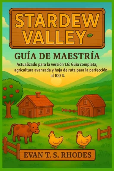 Guía de maestría de Stardew Valley 2025: Actualizado para la versión 1.6: Tutorial completo, agricultura avanzada y hoja de ruta de perfección del 100 %