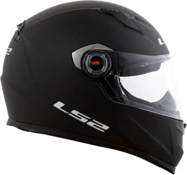 Capacete Ls2 Ff358 Monocolor Preto Fosco 56/S