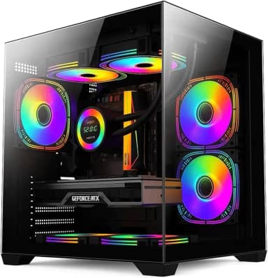 PC Gamer ARVEX AMD Ryzen 5 5500, Radeon RX 6600 8GB, Memória 16GB DDR4, SSD 512GB NVMe