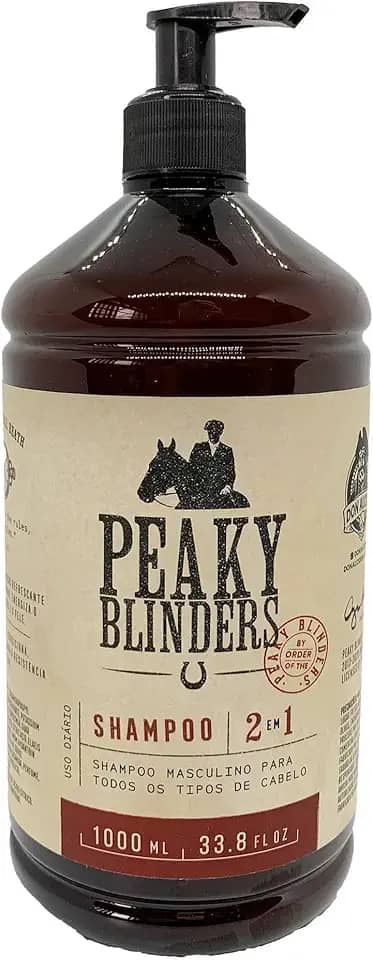 Shampoo masculino 2 em 1 Peaky Blinders 1L Don Alcides