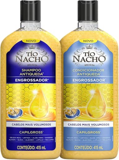 Kit Tío Nacho Antiqueda Engrossador (2 Produtos)