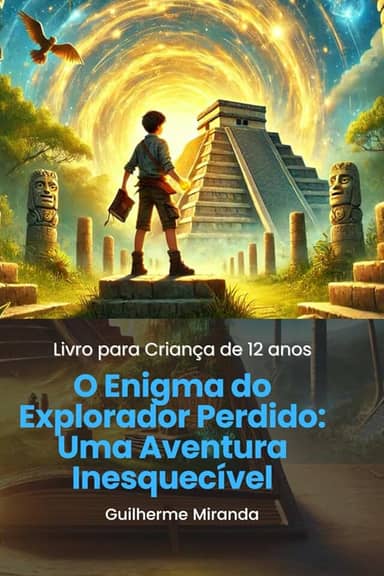 Livro para Criança de 12 anos: O Enigma do Explorador Perdido: Uma Aventura Inesquecível (Portuguese Edition)
