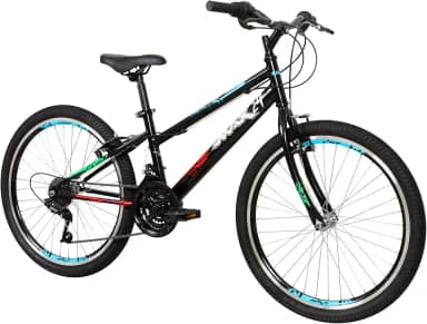 Caloi Bicicleta Infantil Max, Aro 24, Câmbio 21 Velocidades, Preta