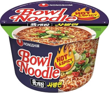 Lamen Coreano Yuguejang Bowl Noodle Hot Spicy 100g - Nongshim