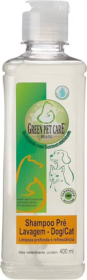 Shampoo Pré-lavagem 400ml PU Green Pet Care