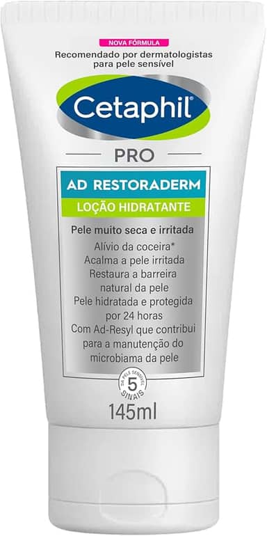 Cetaphil Pro AD Restoraderm Loção Hidratante Hipoalergênica 145ml