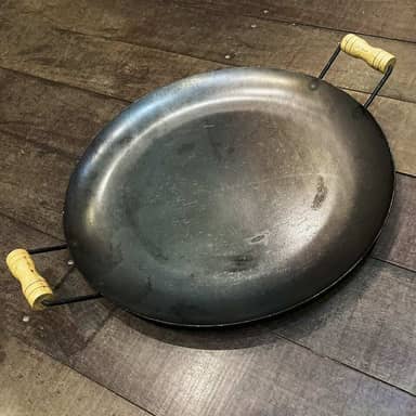 Disco de arado 41 cm Chapa Bifeteira Tacho Para Porção Resistente