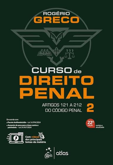 Curso de Direito Penal Vol.2 - 22ª Edição 2025