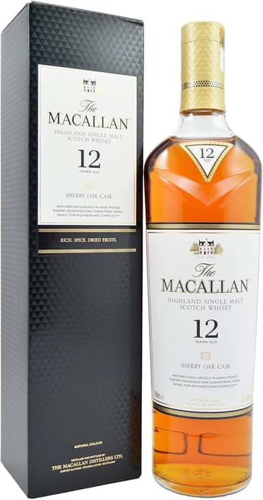 The Macallan Whisky Sherry Oak 12 Anos Single Malt 700ml