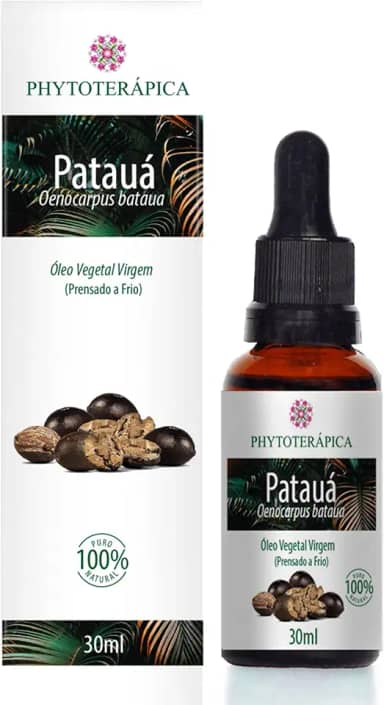 PHYTOTERAPICA- Óleo Vegetal de Patuá -Aromaterapia -Pele e Cabelo -Ideal para ser usado com óleos essenciais em massagens, tem alto poder de hidratação na pele e cabelos -Orgânico -30ml
