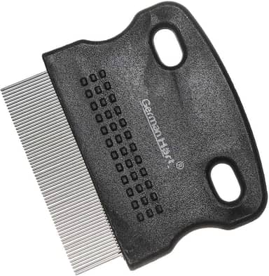 GermanHart Pente Anti-Pulga, Preto
