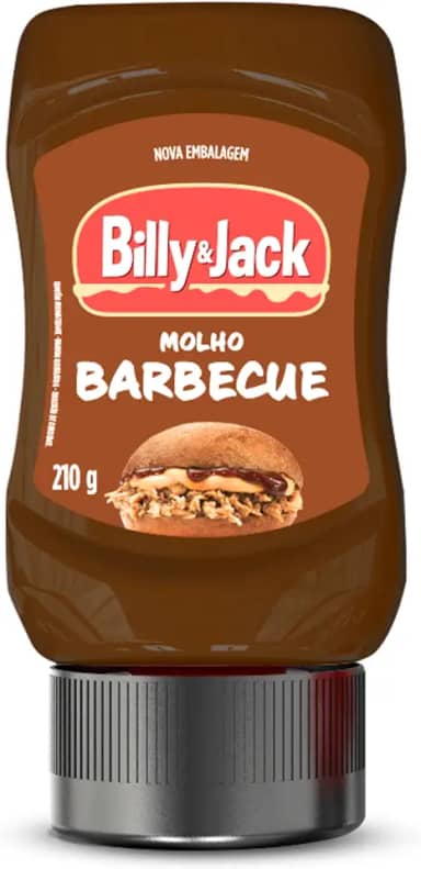 BILLY & JACK Molho Barbecue Billy & Jack 200 Gramas