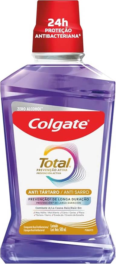 Enxaguante Bucal Colgate Total 12 Anti Tártaro 500ml