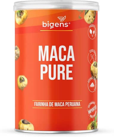 Maca Peruana Pure, Maca dourada Pura, 150g, Bigens