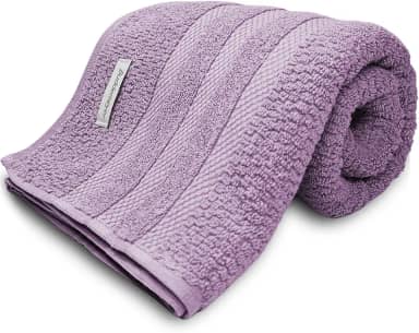Toalha De Banho Buddemeyer Vanilla Extra Soft 100% Algodão Alta absorção Macia Grande 70 x 135cm (Lilás 1628)