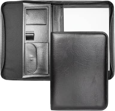 Pasta Executiva Incorpast 1568 em Material Sintético com Porta Calculadora Científica – Ideal para Escritório, Reuniões e Uso Profissional