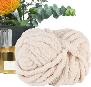 Fio Chenille | 27 M Fio Veludo Para Mantas | Materiais Para Croche e Tricô Para Cachecol Chapéu Roupas Bebé | Chapéu Almofada Roupas Bebê Cama Pet Cachecol