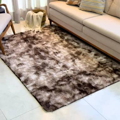 Tapete Peludo 3,00x2,00 Novo Para Sala Quarto Cozinha Felpudo (Marrom Mesclado, 300x200)