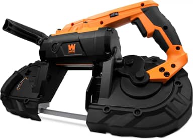 WEN Serra de fita portátil portátil 94396 10 Amp 12,7 cm de velocidade variável para metal