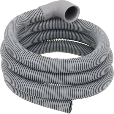 Mangueira Saída Água Máquina De Lavar Universal 2m Metros Cinza