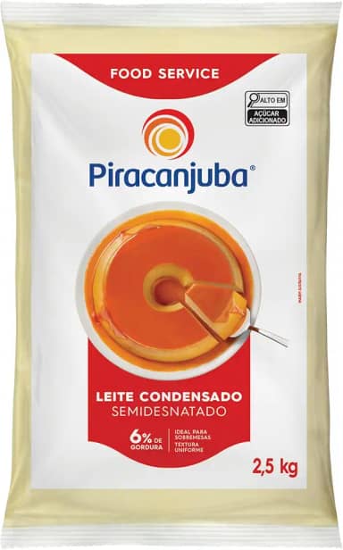 Leite Condensado Piracanjuba Bag 2,5Kg