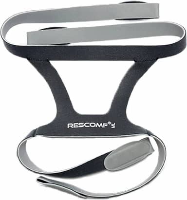 Alça de máscara CPAP de substituição para cabeça, material elástico durável, médio (apenas para arnês)